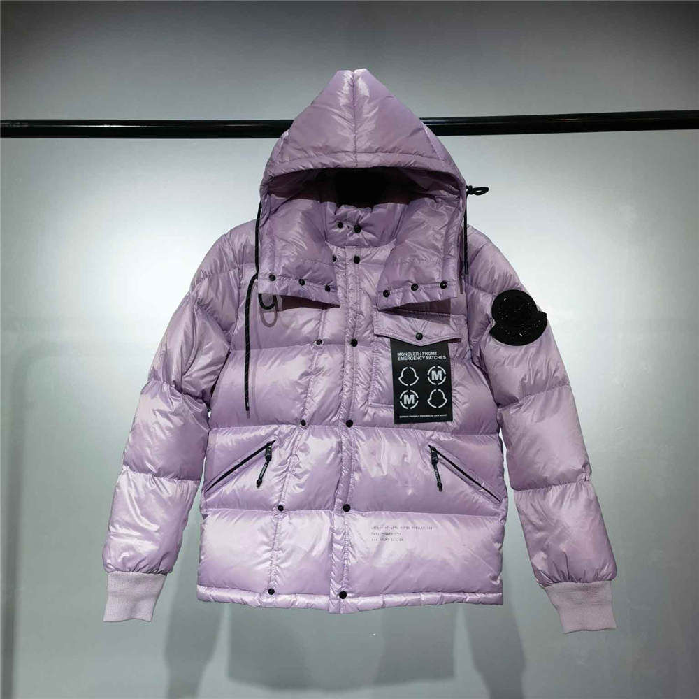 Moncler x Fragment down jacket Lavender Purple [2021100884] - $205.00 ...
