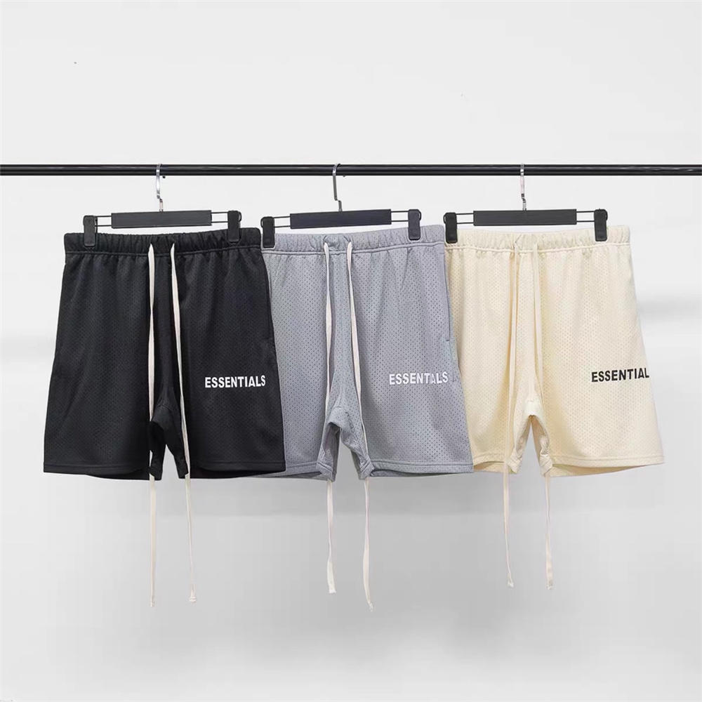 FOG essentials mesh shorts black/grey/cream [2021101458] - $52.00