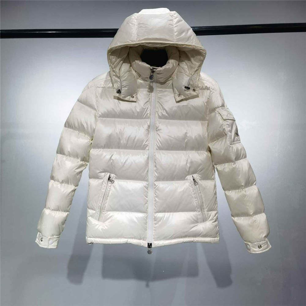 Moncler Maya down jacket White [2021101501] - $155.00 : Rose Kicks ...