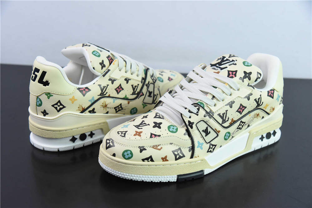 LV Trainer Beige MULTICOLOR by Tyler